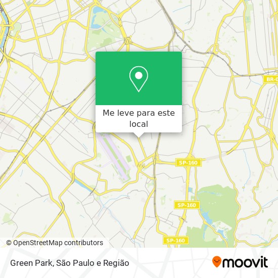 Green Park mapa