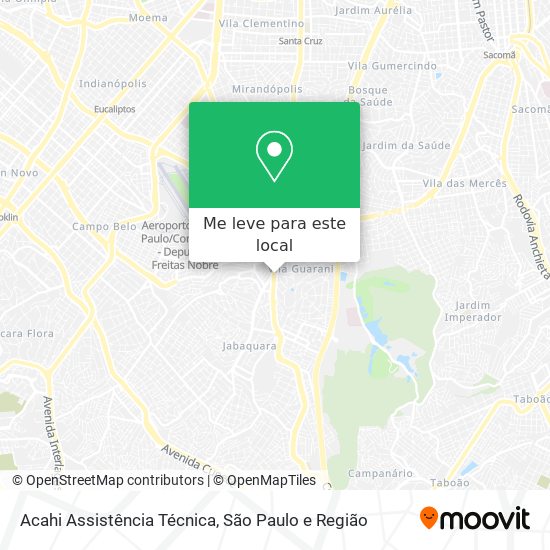 Acahi Assistência Técnica mapa