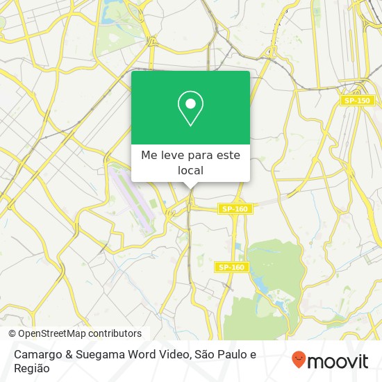Camargo & Suegama Word Video, Avenida Jabaquara, 2400 Saúde São Paulo-SP 04045-010 mapa