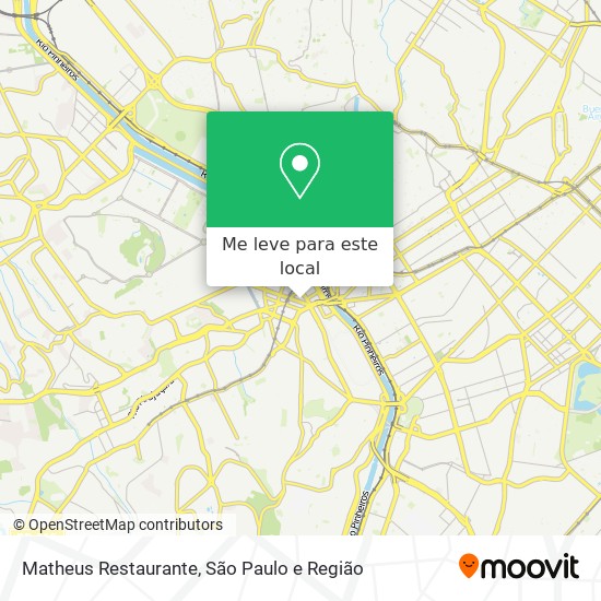 Matheus Restaurante mapa