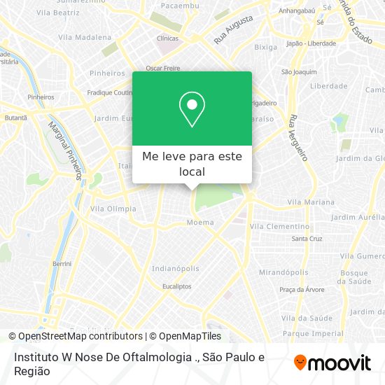 Instituto W Nose De Oftalmologia . mapa