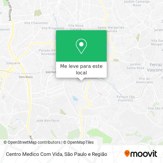 Centro Medico Com Vida mapa