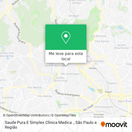 Saude Pura E Simples Clinica Medica . mapa