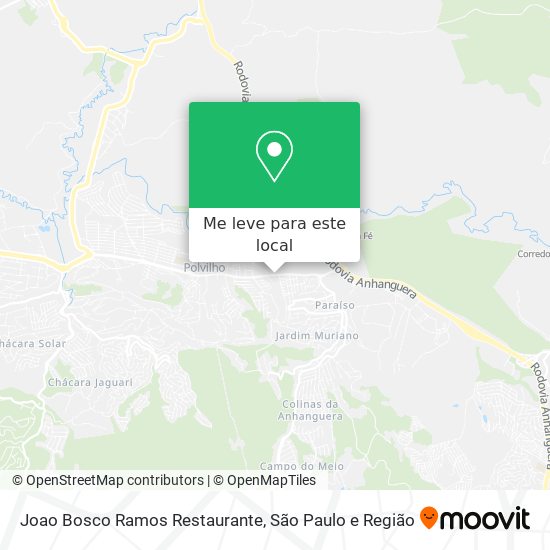 Joao Bosco Ramos Restaurante mapa