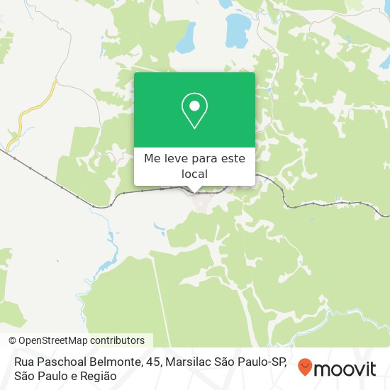 Rua Paschoal Belmonte, 45, Marsilac São Paulo-SP mapa