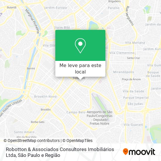 Robotton & Associados Consultores Imobiliários Ltda mapa