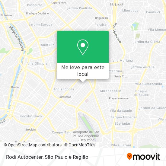 Rodi Autocenter mapa