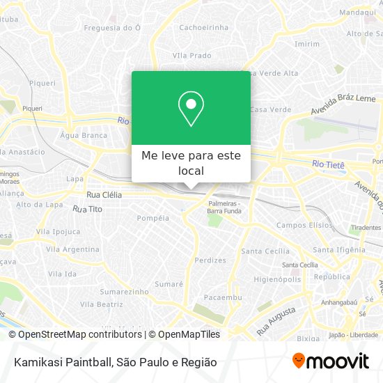 Kamikasi Paintball mapa
