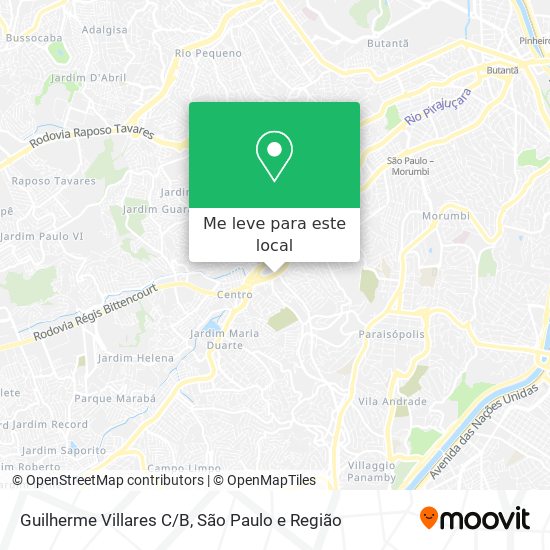 Guilherme Villares C/B mapa