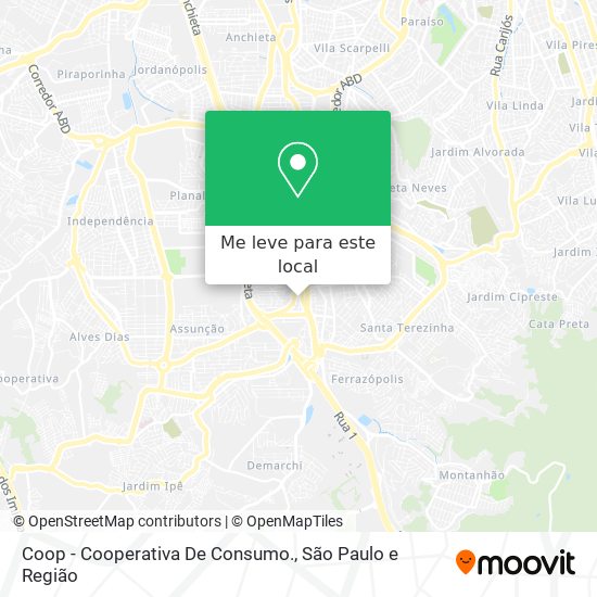 Coop - Cooperativa De Consumo. mapa