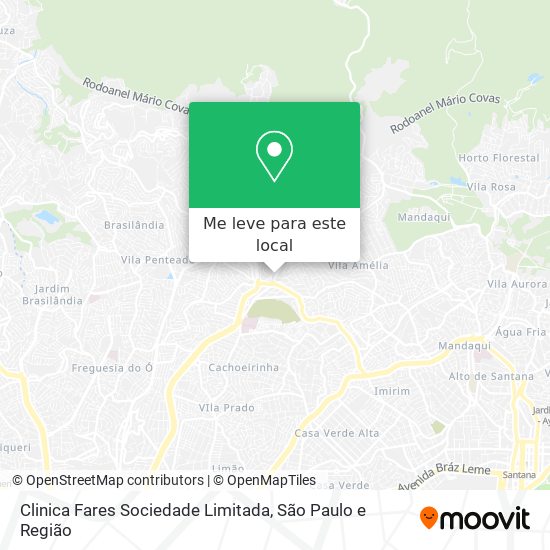 Clinica Fares Sociedade Limitada mapa