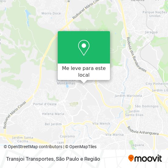 Transjoi Transportes mapa