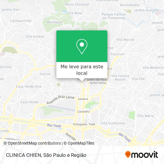 CLINICA CHIEN mapa