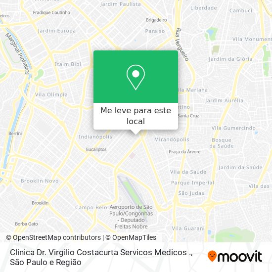 Clinica Dr. Virgilio Costacurta Servicos Medicos . mapa