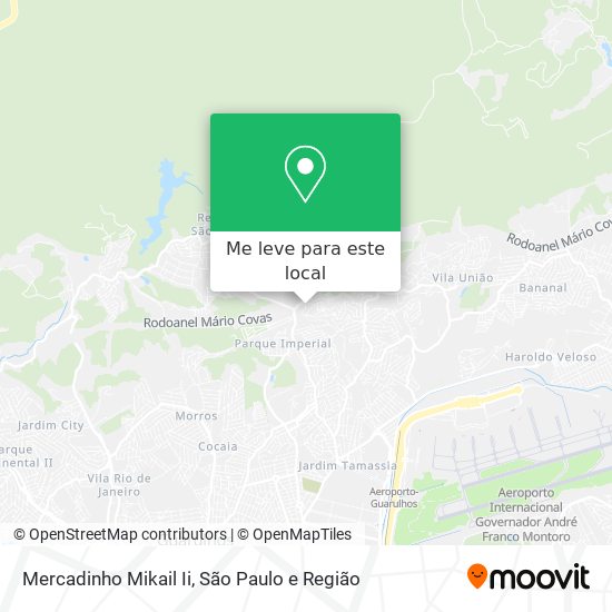 Mercadinho Mikail Ii mapa