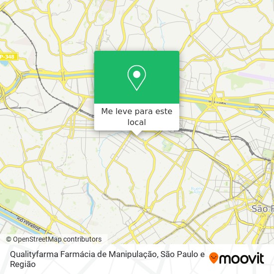 Qualityfarma Farmácia de Manipulação mapa