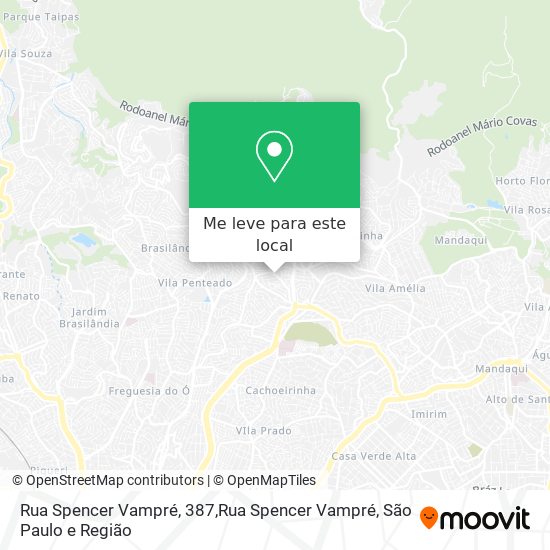 Rua Spencer Vampré, 387,Rua Spencer Vampré mapa