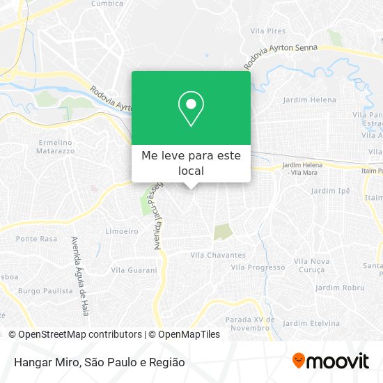 Hangar Miro mapa