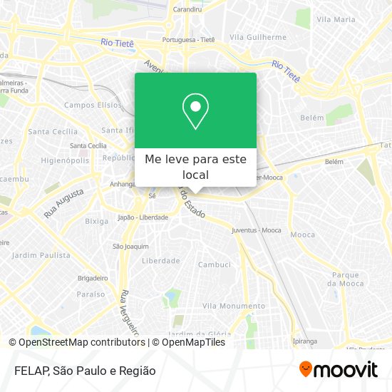 FELAP mapa