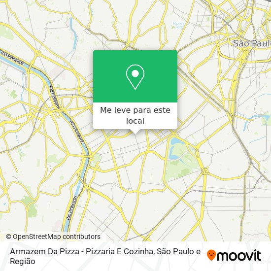 Armazem Da Pizza - Pizzaria E Cozinha mapa