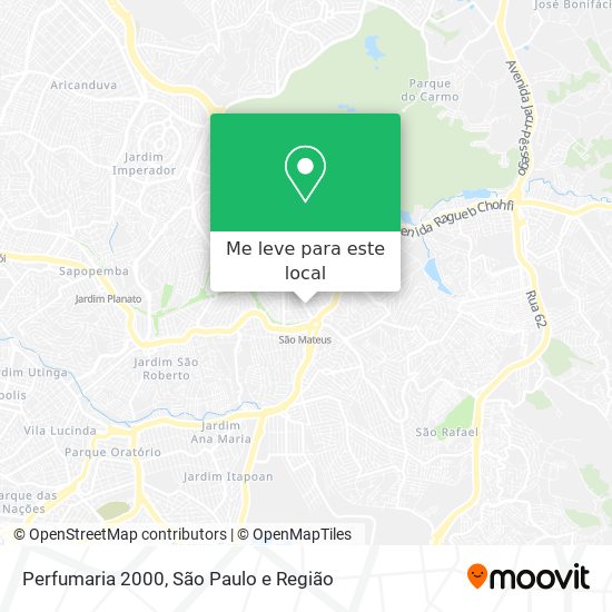Perfumaria 2000 mapa