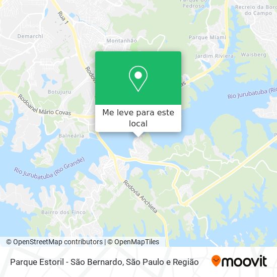 Parque Estoril - São Bernardo mapa