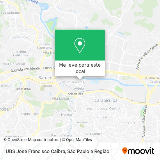 UBS José Francisco Caibra mapa