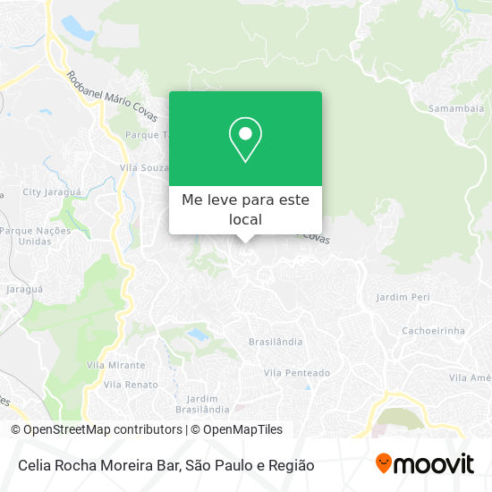 Celia Rocha Moreira Bar mapa