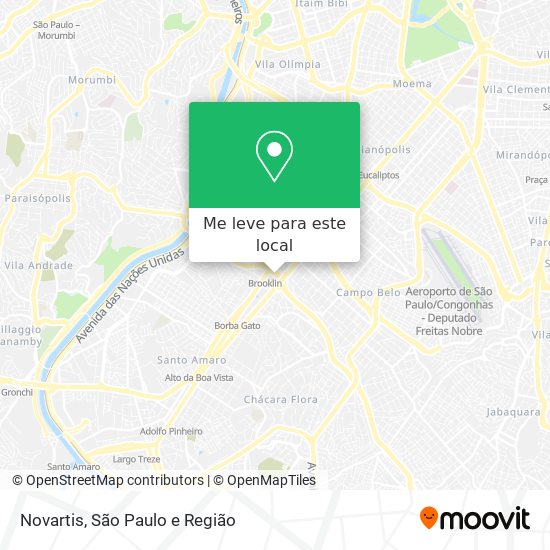 Novartis mapa