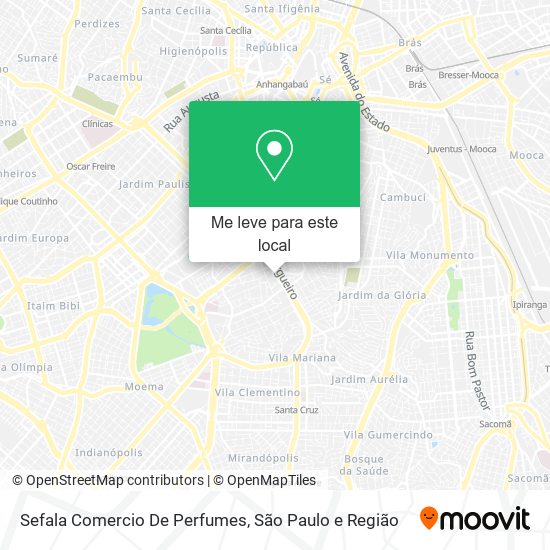 Sefala Comercio De Perfumes mapa