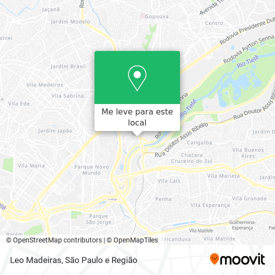 Leo Madeiras mapa