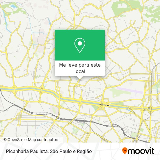 Picanharia Paulista mapa