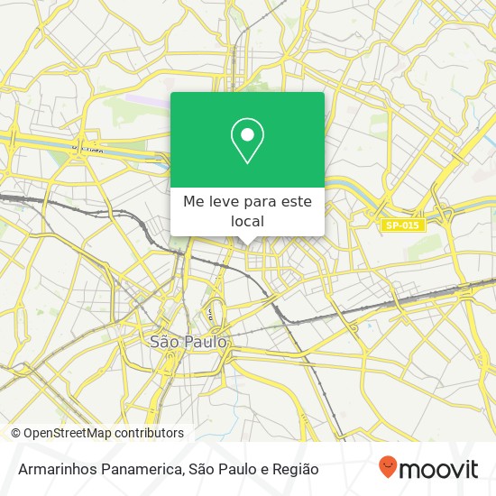 Armarinhos Panamerica, Avenida Vautier, 106 Pari São Paulo-SP 03032-000 mapa