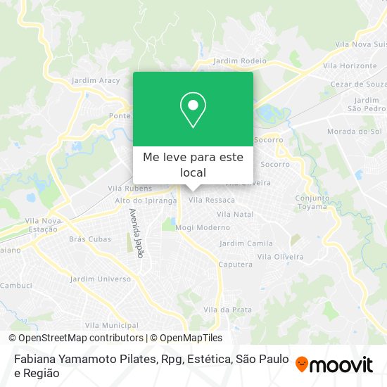 Fabiana Yamamoto Pilates, Rpg, Estética mapa