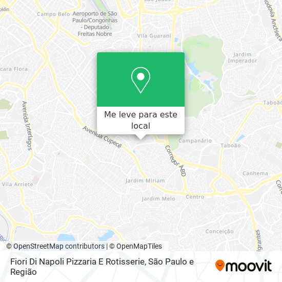 Fiori Di Napoli Pizzaria E Rotisserie mapa