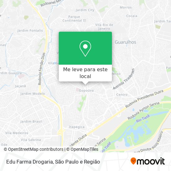 Edu Farma Drogaria mapa
