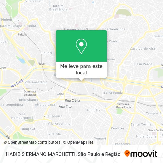 HABIB'S ERMANO MARCHETTI mapa