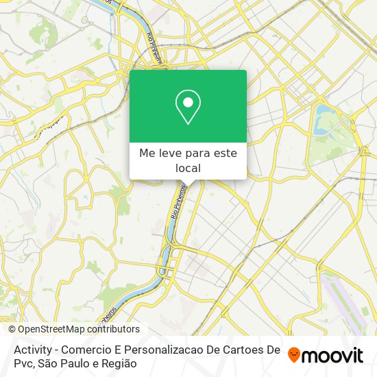 Activity - Comercio E Personalizacao De Cartoes De Pvc mapa