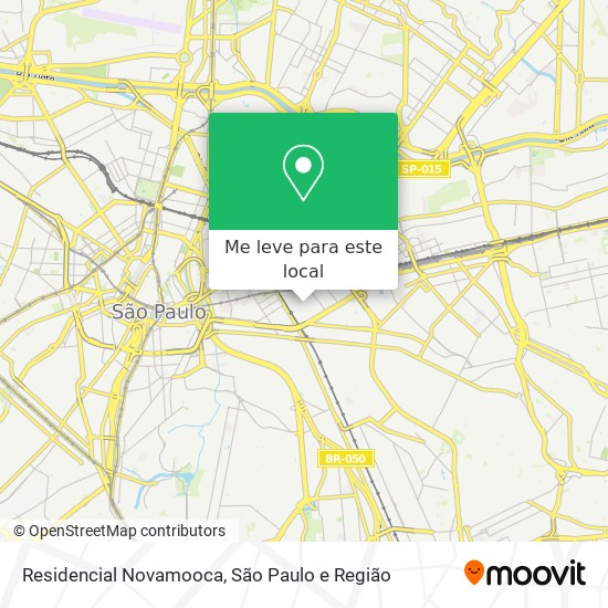 Residencial Novamooca mapa