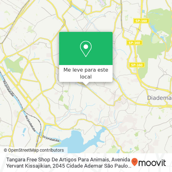 Tangara Free Shop De Artigos Para Animais mapa