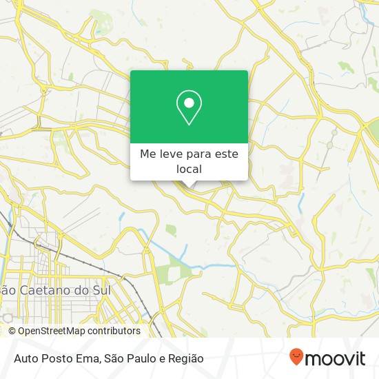 Auto Posto Ema, Avenida Vila Ema, 5085 Sapopemba São Paulo-SP 03281-001 mapa