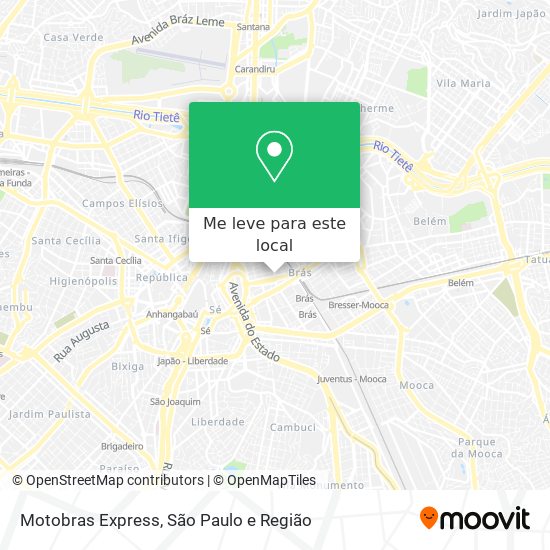 Motobras Express mapa