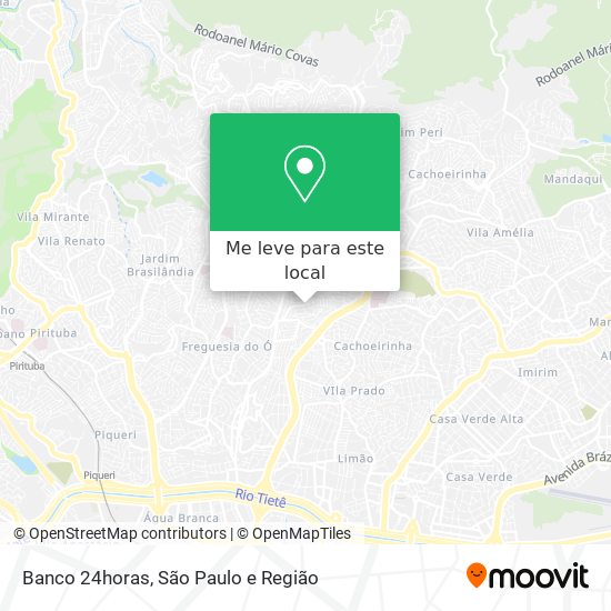 Banco 24horas mapa