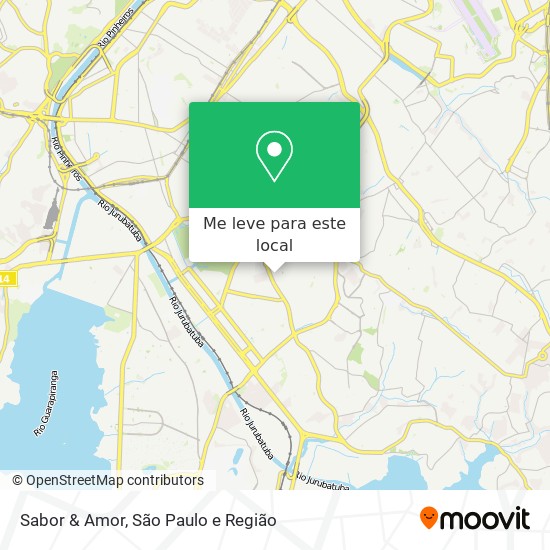 Sabor & Amor mapa