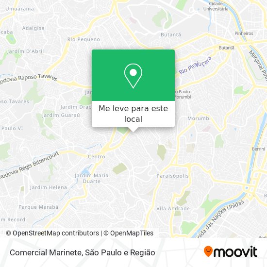 Comercial Marinete mapa