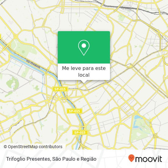 Trifoglio Presentes, Avenida Pedroso de Morais, 608 Pinheiros São Paulo-SP 05419-000 mapa