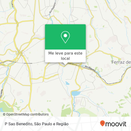 P Sao Benedito, Rua Salvador Gianeti, 134 Guaianases São Paulo-SP 08410-000 mapa