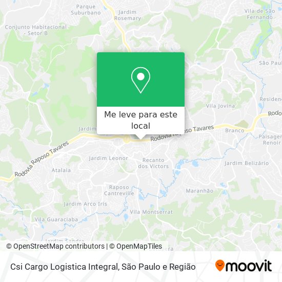 Csi Cargo Logistica Integral mapa