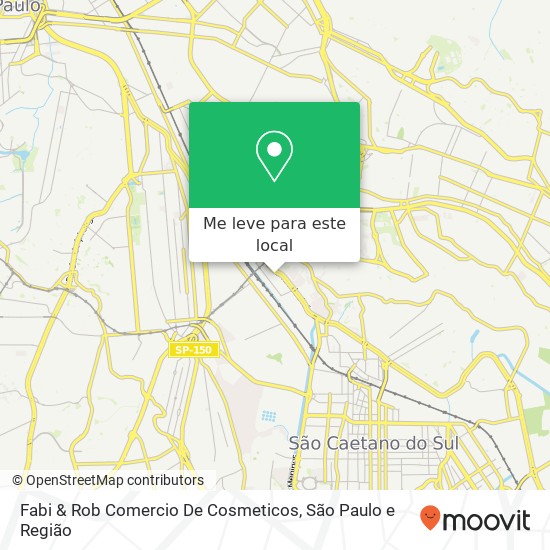 Fabi & Rob Comercio De Cosmeticos, Avenida Doutor Francisco Mesquita, 1000 Vila Prudente São Paulo-SP 03153-001 mapa