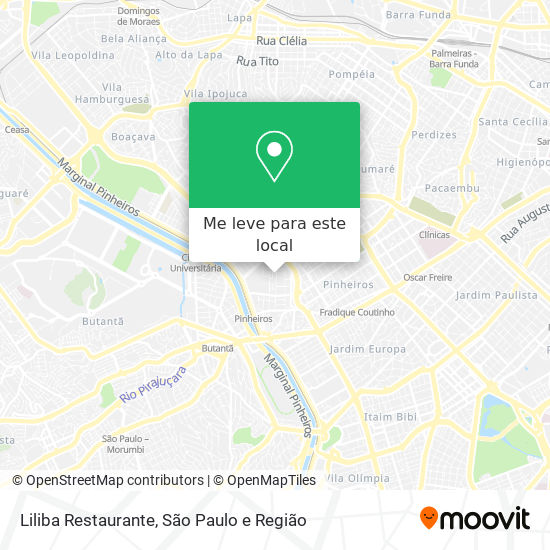 Liliba Restaurante mapa